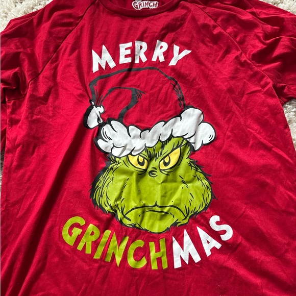 Dr. Seuss Red Grinch Long Sleeve Tee - Picture 4 of 4